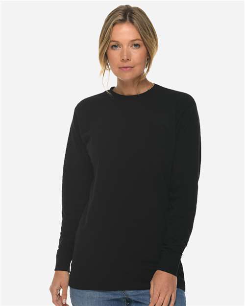 Heavyweight Long Sleeve T-Shirt - Black