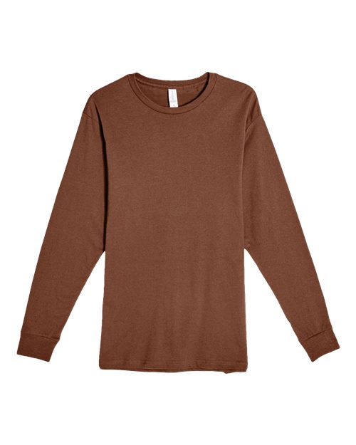 Heavyweight Long Sleeve T-Shirt - Chestnut