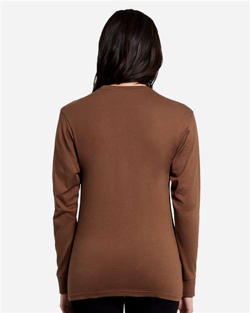 Heavyweight Long Sleeve T-Shirt - Chestnut