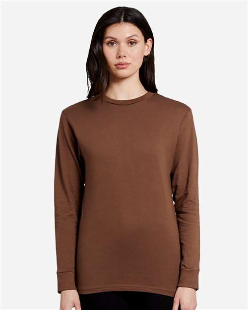 Heavyweight Long Sleeve T-Shirt - Chestnut