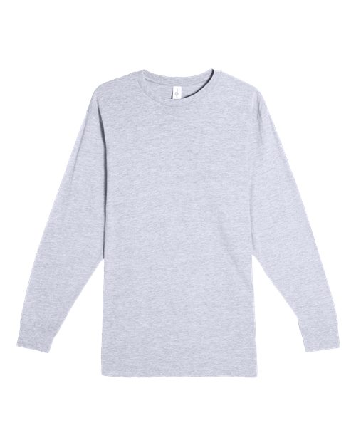 Heavyweight Long Sleeve T-Shirt - Heather Grey