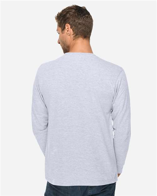 Heavyweight Long Sleeve T-Shirt - Heather Grey