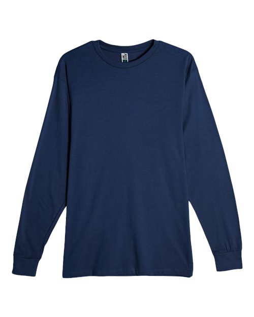 Heavyweight Long Sleeve T-Shirt - Navy