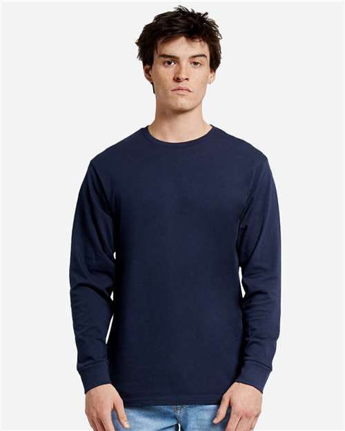 Heavyweight Long Sleeve T-Shirt - Navy