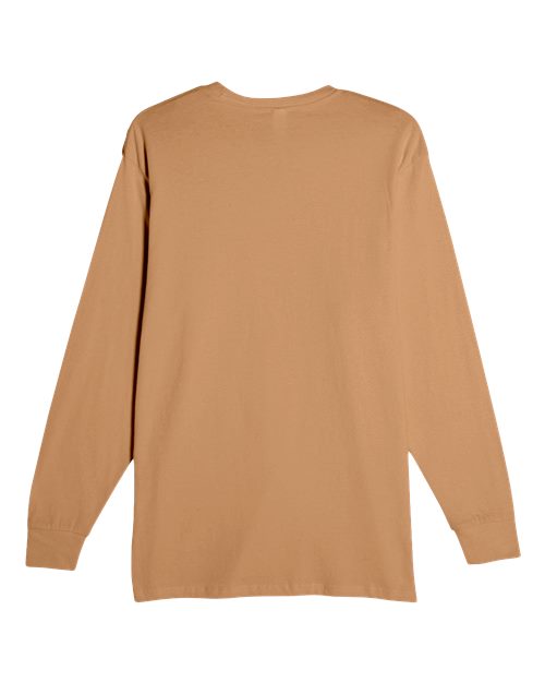 Heavyweight Long Sleeve T-Shirt - Toasted Coconut