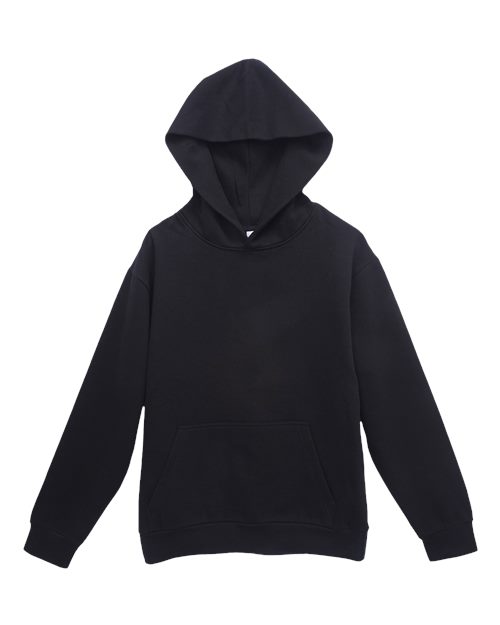 Unisex Urban Pullover Hooded Sweatshirt - Black