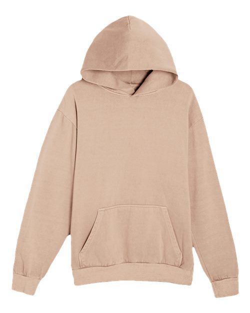 Unisex Urban Pullover Hooded Sweatshirt - Pigment Burro
