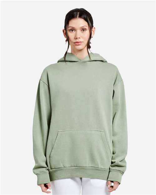 Unisex Urban Pullover Hooded Sweatshirt - Pigment Oil Green