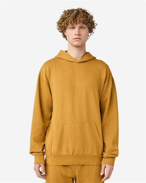 Unisex Urban Pullover Hooded Sweatshirt - Pigment Peanut Butter