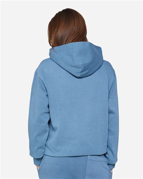 Unisex Urban Pullover Hooded Sweatshirt - Pigment Pebble Blue