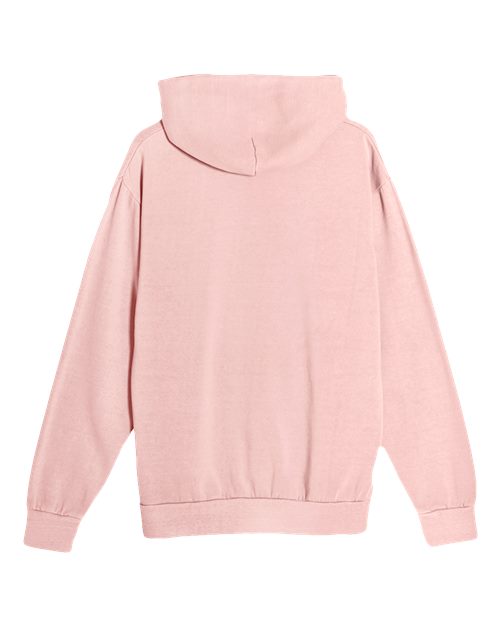 Unisex Urban Pullover Hooded Sweatshirt - Pigment Salmon