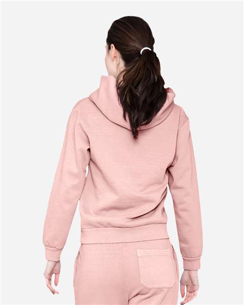 Unisex Urban Pullover Hooded Sweatshirt - Pigment Salmon