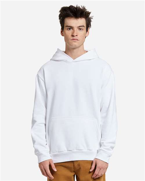 Unisex Urban Pullover Hooded Sweatshirt - White
