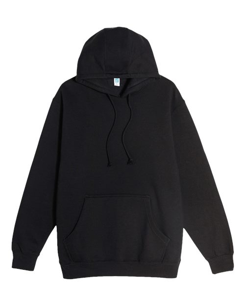 Unisex Heavyweight Pullover Hooded Sweatshirt - Black