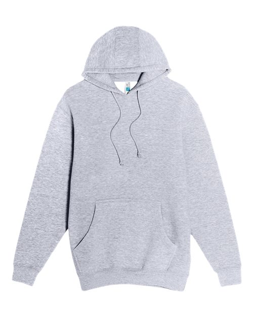 Unisex Heavyweight Pullover Hooded Sweatshirt - Heather Grey