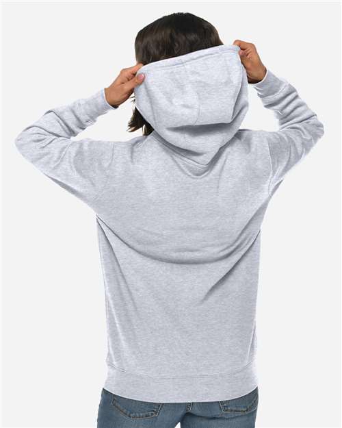 Unisex Heavyweight Pullover Hooded Sweatshirt - Heather Grey