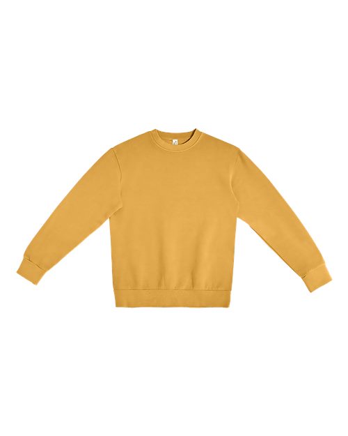 Unisex Urban Crewneck Sweatshirt - Pigment Peanut Butter