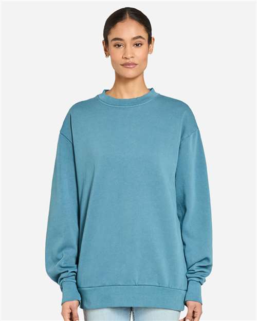 Unisex Urban Crewneck Sweatshirt - Pigment Pebble Blue