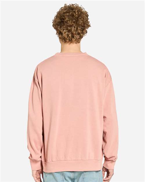 Unisex Urban Crewneck Sweatshirt - Pigment Salmon