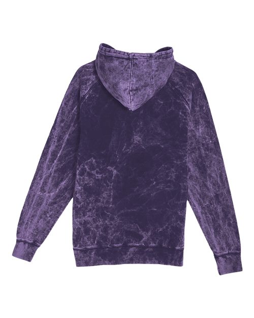 Unisex Vintage Raglan Hooded Sweatshirt - Cloud Purple