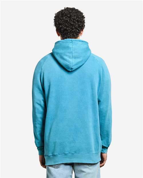 Unisex Vintage Raglan Hooded Sweatshirt - Vintage Lake