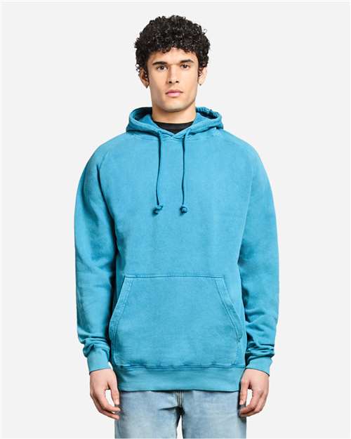 Unisex Vintage Raglan Hooded Sweatshirt - Vintage Lake