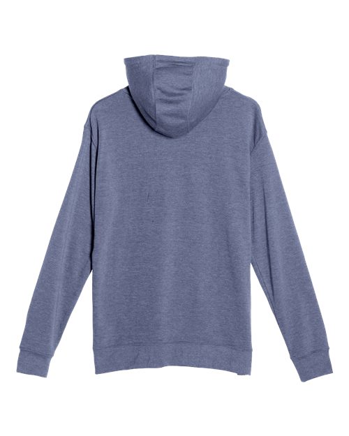 Unisex French Terry Pullover Hooded Sweatshirt - Heather Denim