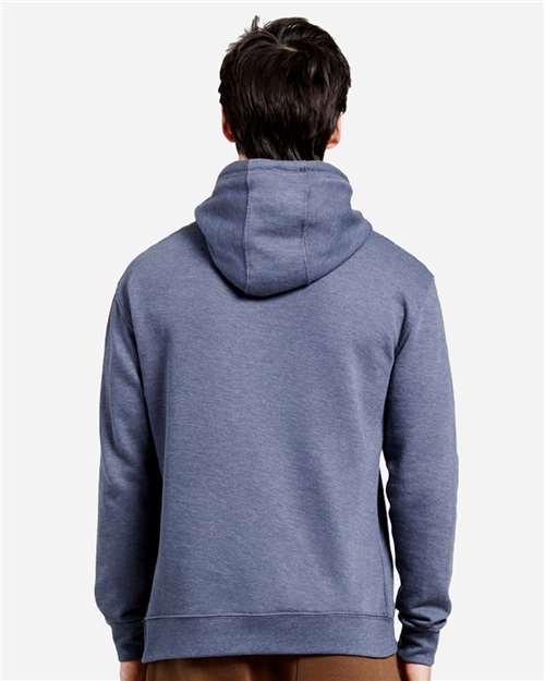 Unisex French Terry Pullover Hooded Sweatshirt - Heather Denim