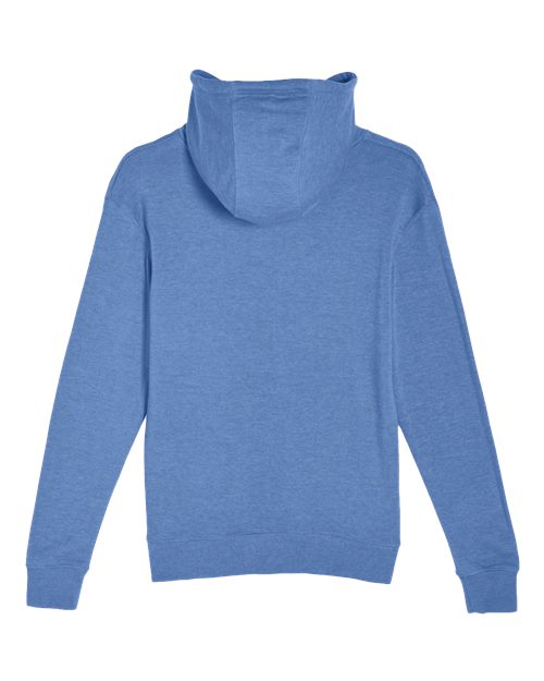 Unisex French Terry Pullover Hooded Sweatshirt - Heather Royal