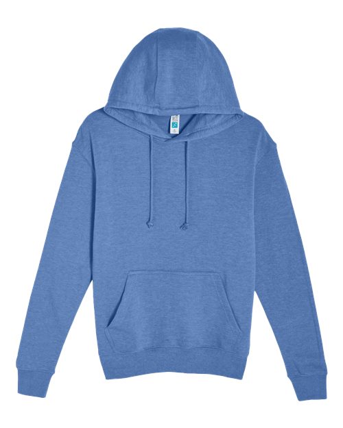 Unisex French Terry Pullover Hooded Sweatshirt - Heather Royal
