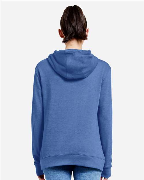 Unisex French Terry Pullover Hooded Sweatshirt - Heather Royal