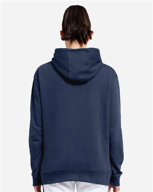 Unisex French Terry Pullover Hooded Sweatshirt - Navy