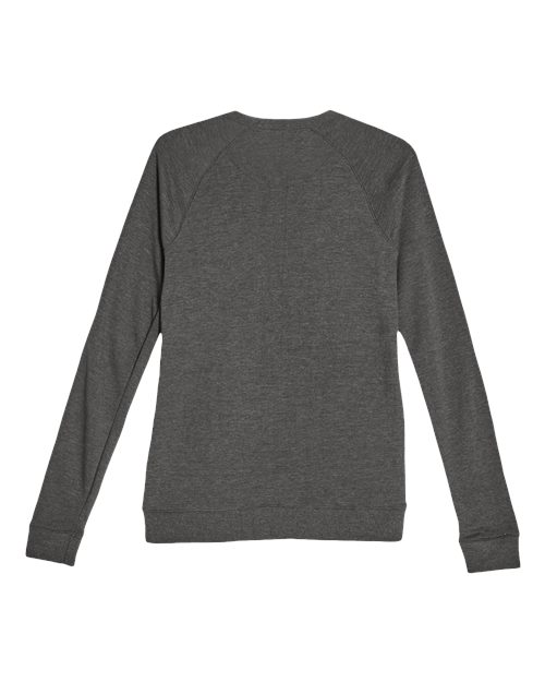 Unisex French Terry Crewneck Sweatshirt - Heather Charcoal
