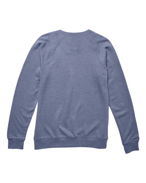 Unisex French Terry Crewneck Sweatshirt - Heather Denim