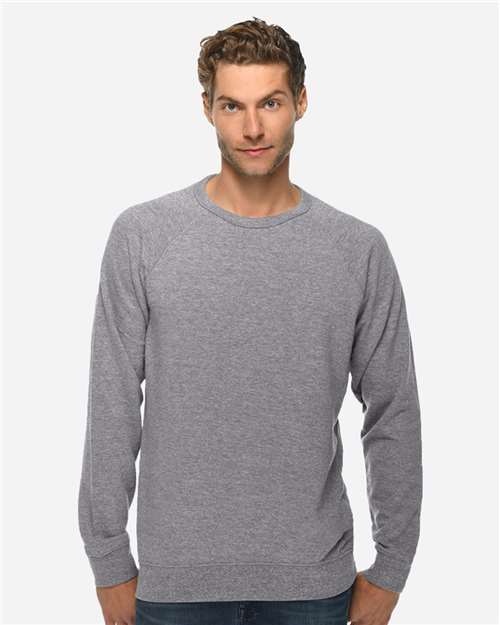 Unisex French Terry Crewneck Sweatshirt - Heather Graphite