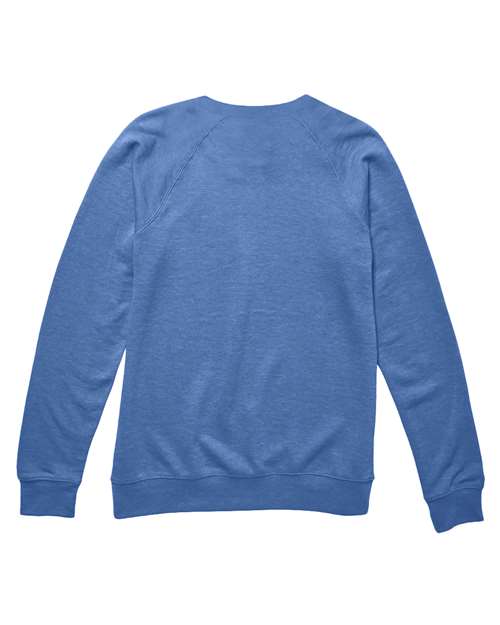 Unisex French Terry Crewneck Sweatshirt - Heather Royal