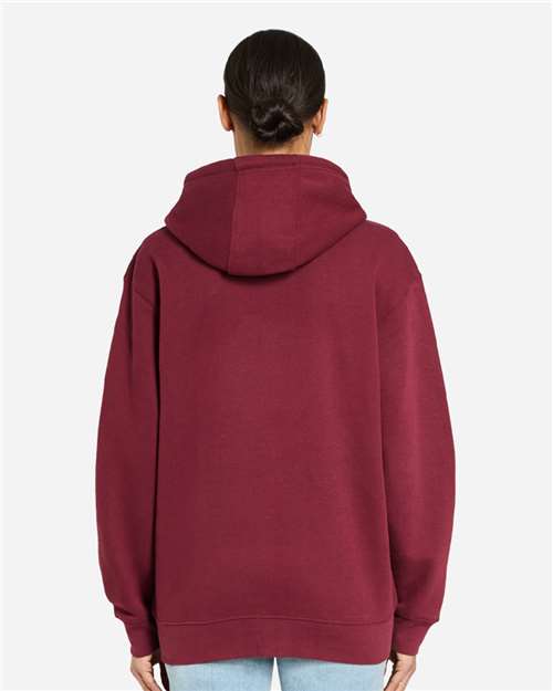 Unisex Premium Full-Zip Hooded Sweatshirt - Burgundy