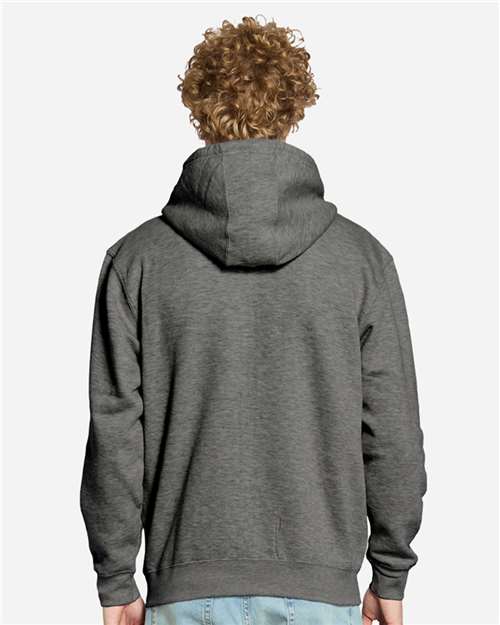Unisex Premium Full-Zip Hooded Sweatshirt - Charcoal Heather