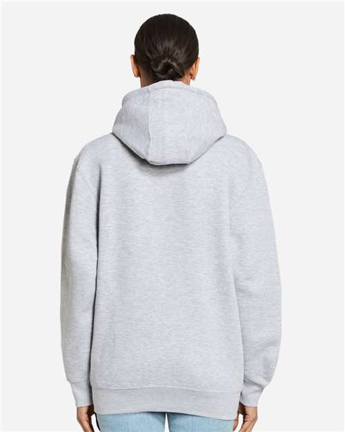 Unisex Premium Full-Zip Hooded Sweatshirt - Heather Grey
