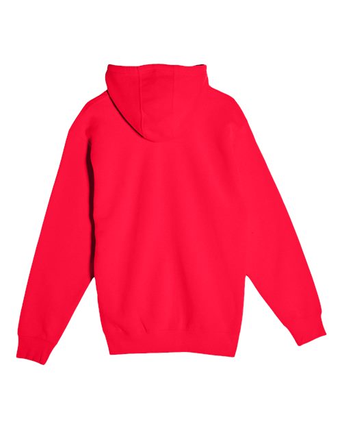 Unisex Premium Full-Zip Hooded Sweatshirt - Red