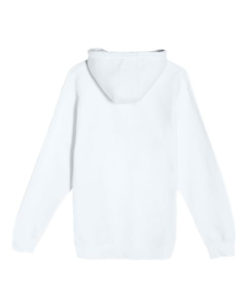 Unisex Premium Full-Zip Hooded Sweatshirt - White