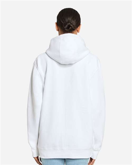 Unisex Premium Full-Zip Hooded Sweatshirt - White