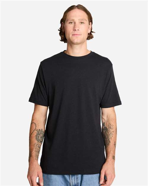 Deluxe CVC T-Shirt - Black Heather