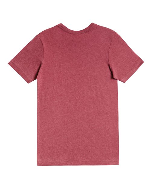 Deluxe CVC T-Shirt - Burgundy Heather