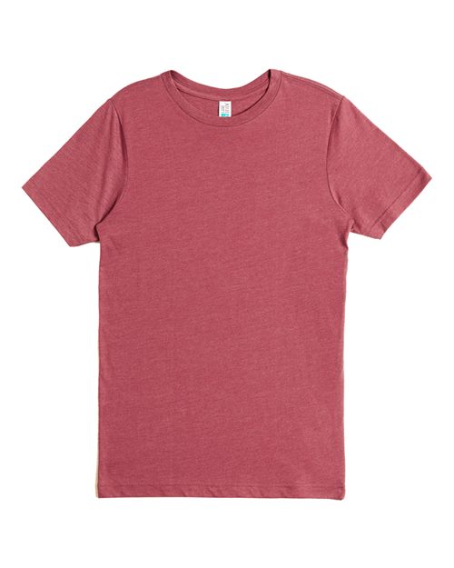 Deluxe CVC T-Shirt - Burgundy Heather