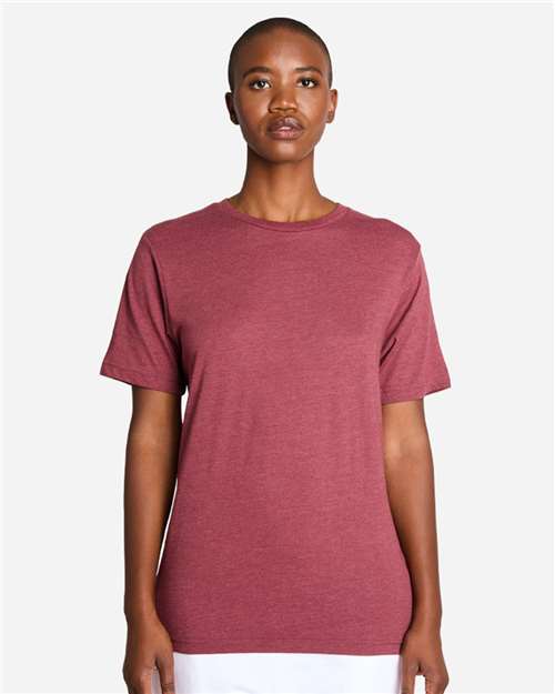 Deluxe CVC T-Shirt - Burgundy Heather