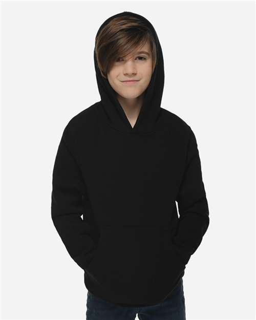 Youth Premium Pullover Hooded Sweatshirt - Black