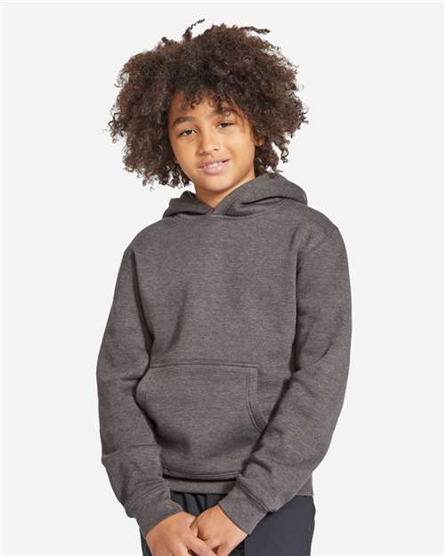 Youth Premium Pullover Hooded Sweatshirt - Charcoal Heather