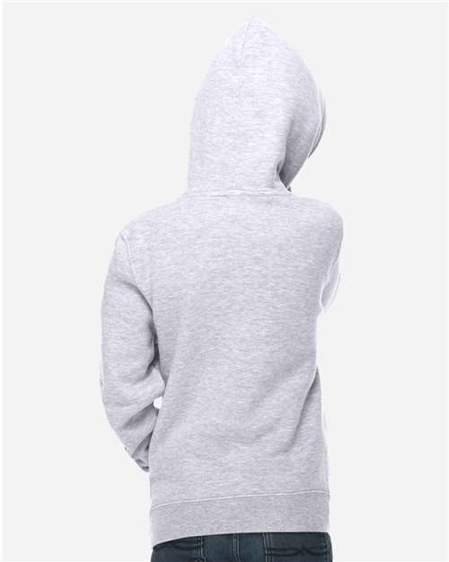 Youth Premium Pullover Hooded Sweatshirt - Heather Grey