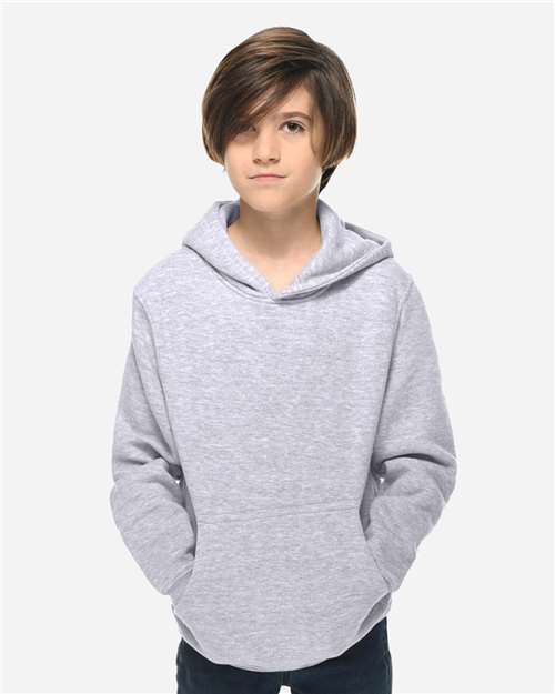 Youth Premium Pullover Hooded Sweatshirt - Heather Grey